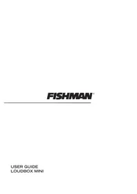 Notice Fishman LOUDBOX MINI CHARGE Ampli guitare