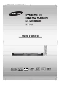 Notice SAMSUNG HT-RP16 Système home cinéma