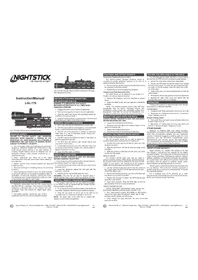 Notice NightStick LGL-170A Flash