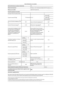 Notice AEG LSR6F75479 Machine à laver