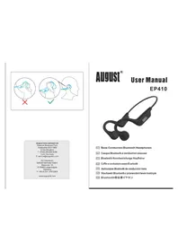 Notice August EP410B Ecouteur