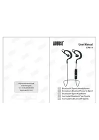 Notice August EP614 Bouchon d'oreille