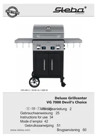 Notice STEBA VG 7000 DEVIL’S CHOICE Plaque de grill