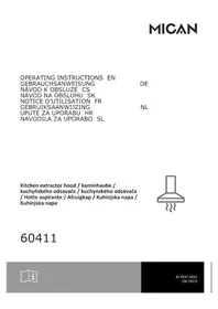 Notice AMICA 60411 Hotte