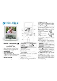 Notice GEEMARC VISO 5 Montre