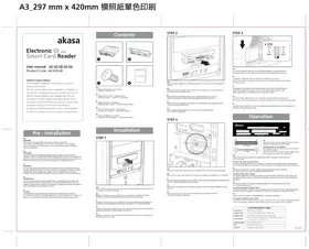 Notice AKASA AK-ICR-09 Lecteur de mémoire