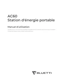 Notice BLUETTI AC60 Non catégorisé