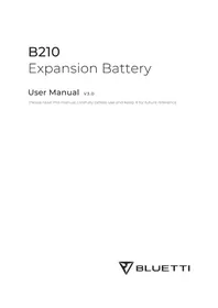 Notice BLUETTI B210 Non catégorisé