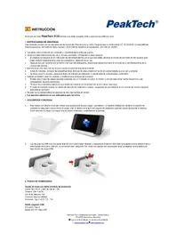 Notice PeakTech 3125 Chargeur téléphone portable