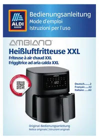 Notice Ambiano GT-AF-12 Friteuse