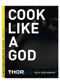 Notice Thor TWC24UL Cave à vin