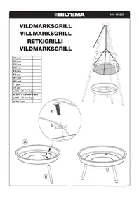 Notice Biltema 49-506 Barbecue