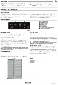 Notice HOTPOINT UH8 F2C W Congélateur