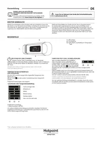 Notice HOTPOINT SB 18012 Réfrigérateur