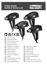 Notice RAPID R2000 Pistolet thermique