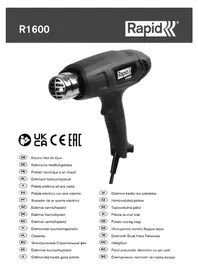 Notice RAPID R1600 Pistolet thermique