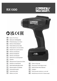 Notice RAPID RX1000 Pistolet thermique