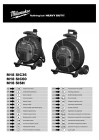 Notice MILWAUKEE M18 SIC30 Caméra vidéo