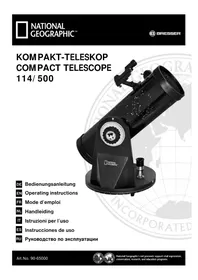 Notice National Geographic 90-65000 Télescope
