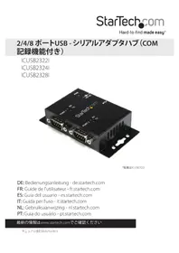 Notice StarTech.com ICUSB2322I Interface