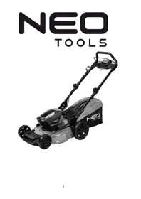 Notice NEO tools 04-611 Tondeuse à gazon