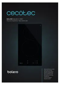 Notice CECOTEC BOLERO SQUAD V 2001 Cuisinière