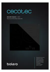 Notice CECOTEC BOLERO SQUAD V 3001 Cuisinière