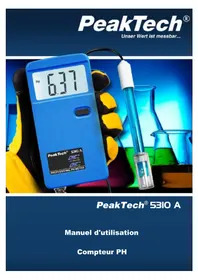 Notice PeakTech 5310 A équipements de mesure