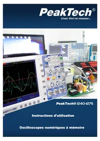 Notice PeakTech 1270 équipements de mesure