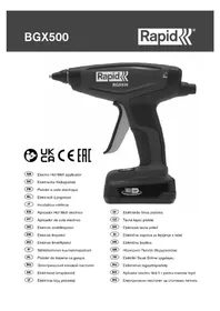 Notice RAPID BGX500 Pistolet à colle