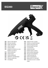 Notice RAPID PRO EG360 Pistolet à colle