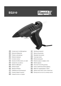 Notice RAPID PRO EG310 Pistolet à colle