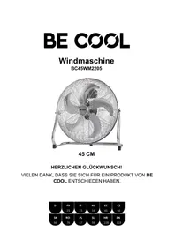 Notice Be Cool BC45WM2205 Ventilateur