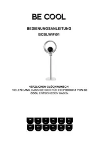 Notice Be Cool BCBFLWIFI01 Ventilateur