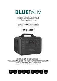 Notice BLUEPALM BP-S2000F Batterie portable