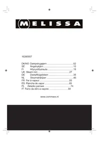 Notice Melissa 16390057 Fer à repasser