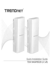 Notice TRENDNET TEW-940APBO2K Point d'accès