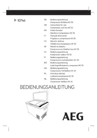 Notice AEG KK 30 Frigo