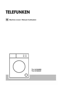 Notice TELEFUNKEN TLL1410AGK Machine à laver