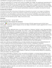 Notice EZVIZ H7C DUAL 2K+ Caméra de surveillance