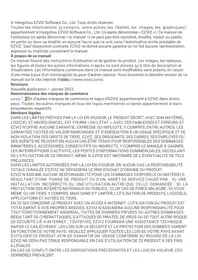 Notice EZVIZ T9C Maison intelligente