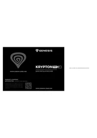 Notice Genesis KRYPTON 700 G2 Souris