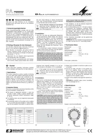 Notice Monacor EX-1 Haut-parleur