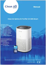 Notice Clean Air Optima CA-505 Purificateur d'air