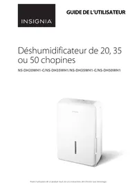 Notice INSIGNIA NS-DH50WH1 Déshumidificateur
