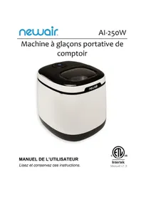 Notice NewAir AI-250W Machine à glaçons