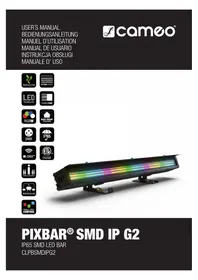 Notice Cameo PIXBAR SMD IP G2 Éclairage