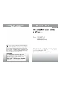 Notice Rose LM STH-60 Thermostat