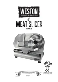 Notice Weston 61-0901-W Trancheuse