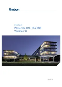 Notice THEBEN DALI-GATEWAY P64 KNX Non catégorisé